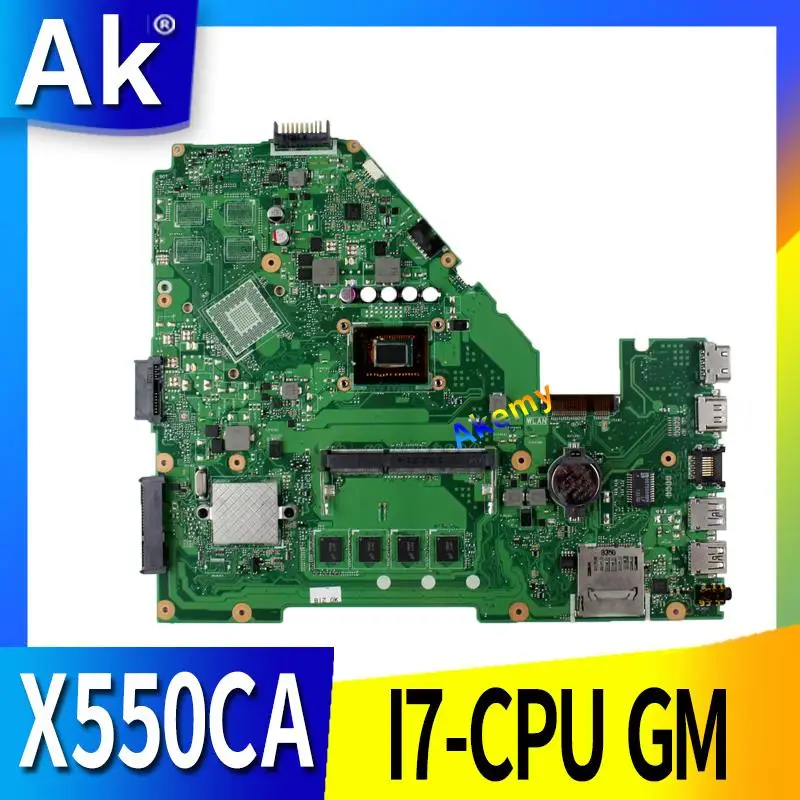 X550CA для ASUS X550 X550C X550CA X550CL материнская плата для ноутбука X550CA материнская плата I7-CPU GM проверка работы оригинальная материнская плата