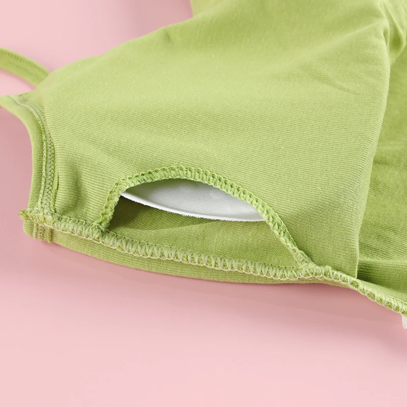 

SVOKOR Women's Outerwear Beauty Back Threaded Camisole Anti-Wrinkle Bottoming Bra Underwear