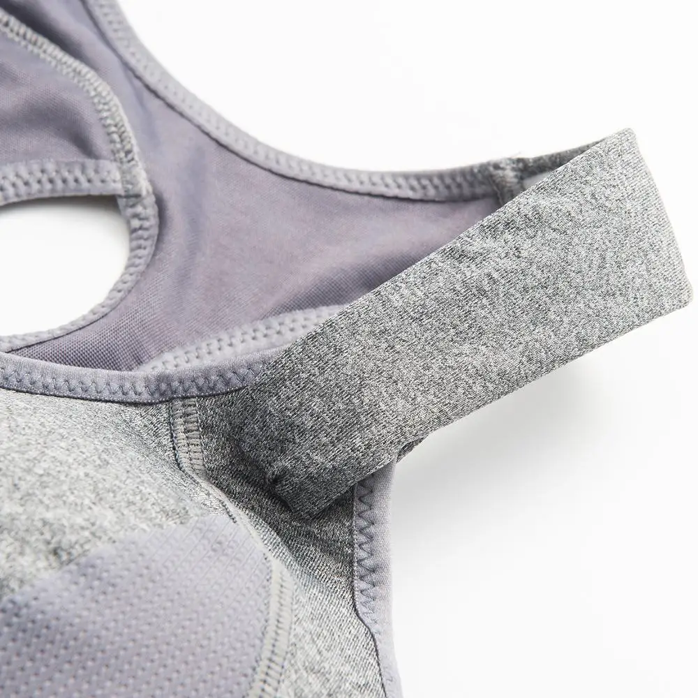 Женский ударопрочный спортивный бюстгальтер без косточек размеры 34 36 38 40 42 44 B C D E