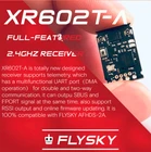 XR602T-A 2,4G 14CH совместимый, FLYSKY AFHDS 2A SBUS микро-приемник 2 км Диапазон двойная антенна для FLYSKY I6X I6 I6s передатчики