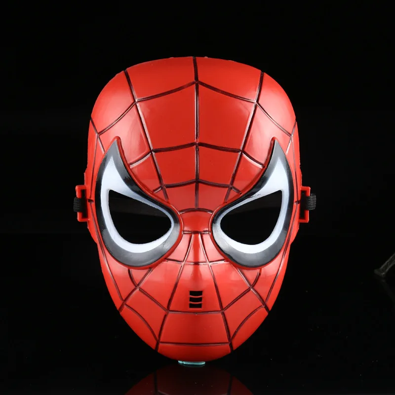 Фигурки Человека-паука Marvel игрушки Мстители Железный человек Капитан Америка Человек-паук Маска перчатка Халка плащ косплей Хэллоуин