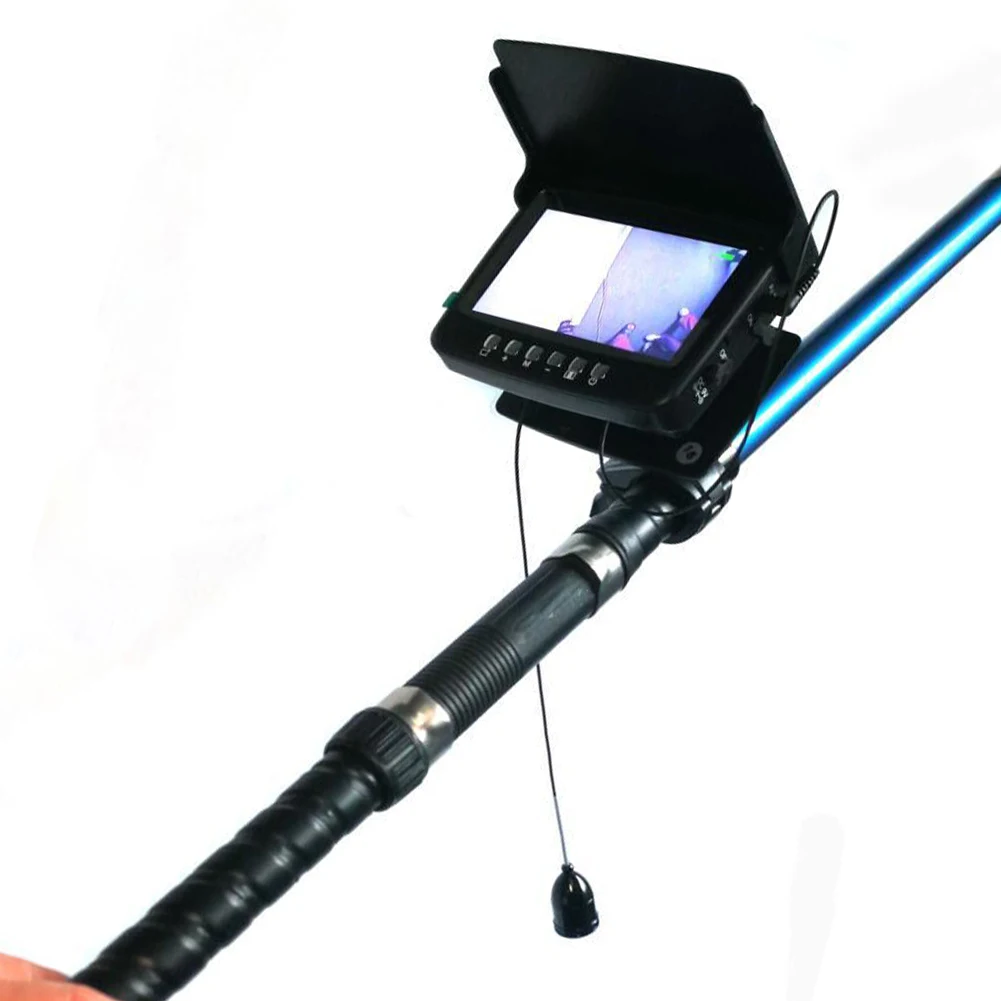 Цена 4,3 дюймовый ЖК-монитор для рыбалки, камера DVR, подводный рыболокатор, инфракрасное ночное видение, портативная видеокамера для рыбалки