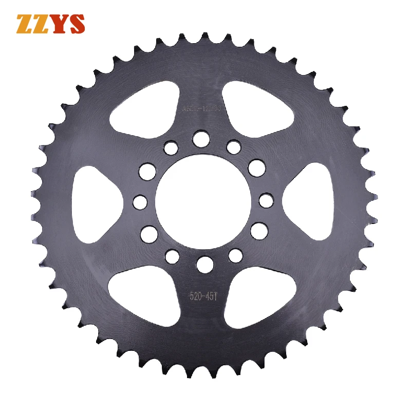 

520 45T 45 Tooth 200cc Motorcycle Rear Sprocket Gear Staring Wheel For Suzuki DR200 DR200G DR200S SP200 SP200G DR SP 200 520-45T