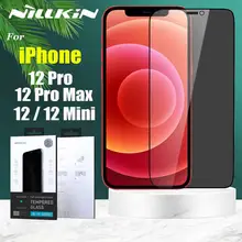 Nillkin Anti Spy Tempered Glass for iPhone 12 Mini 12 Pro Max Glass Screen Protector Anti Glare Privacy Full Coverage Glass