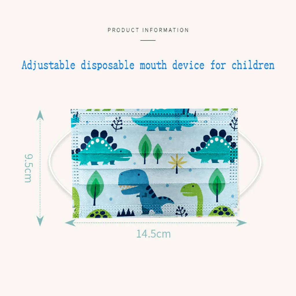 

In Stock Children's mask Disposable Face Mask Industrial 3Ply Ear Loop Fashion Fabric Masks face cover mascarilla