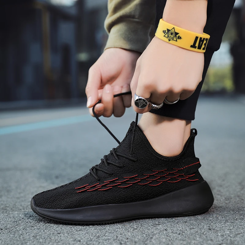 

Sneakers Male Sports Casual Shoes Sneaker Man Fashion Breathable Sapatos Mesh Men Shoe Sapato For Sport Comfortable