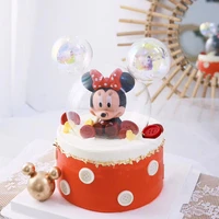 kids children toys cake topper cake decorating baby birthday party decoration supplies mickey minnie birthday gifts for girl boy