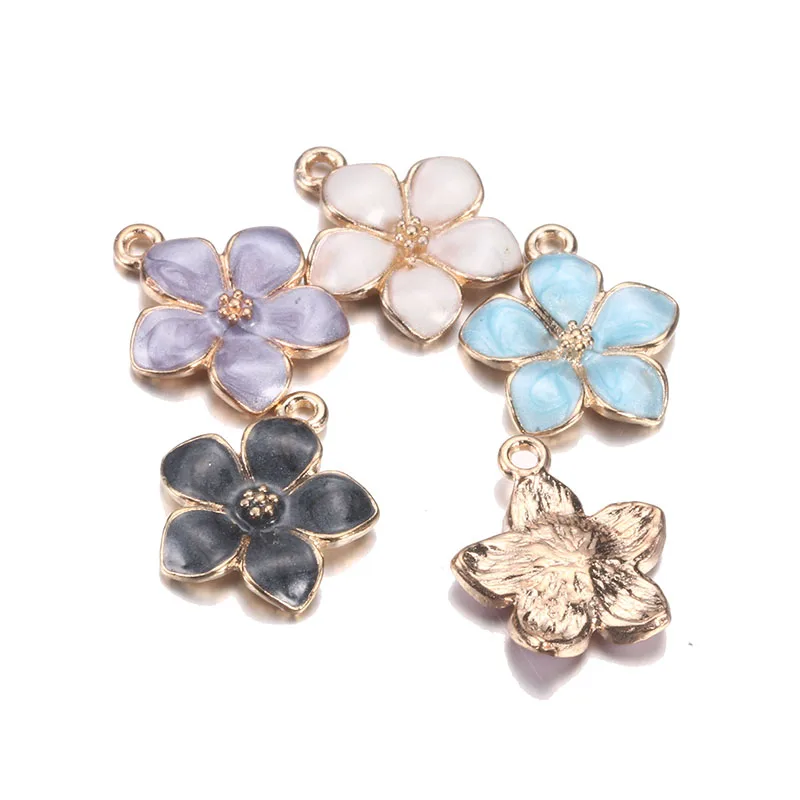 Подвеска из сплава в виде цветка персика 20 шт./лот | Украшения и аксессуары