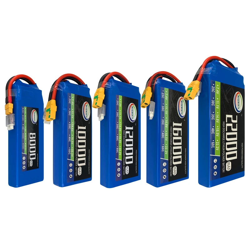 3S RC LiPo аккумулятор 11 1 В 16000 мАч 25C батареи для радиоуправляемого квадрокоптера
