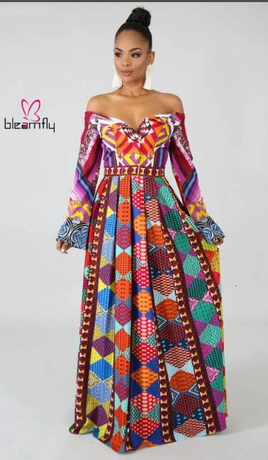 2019 женское осеннее винтажное Сексуальное Платье макси с круглым вырезом и