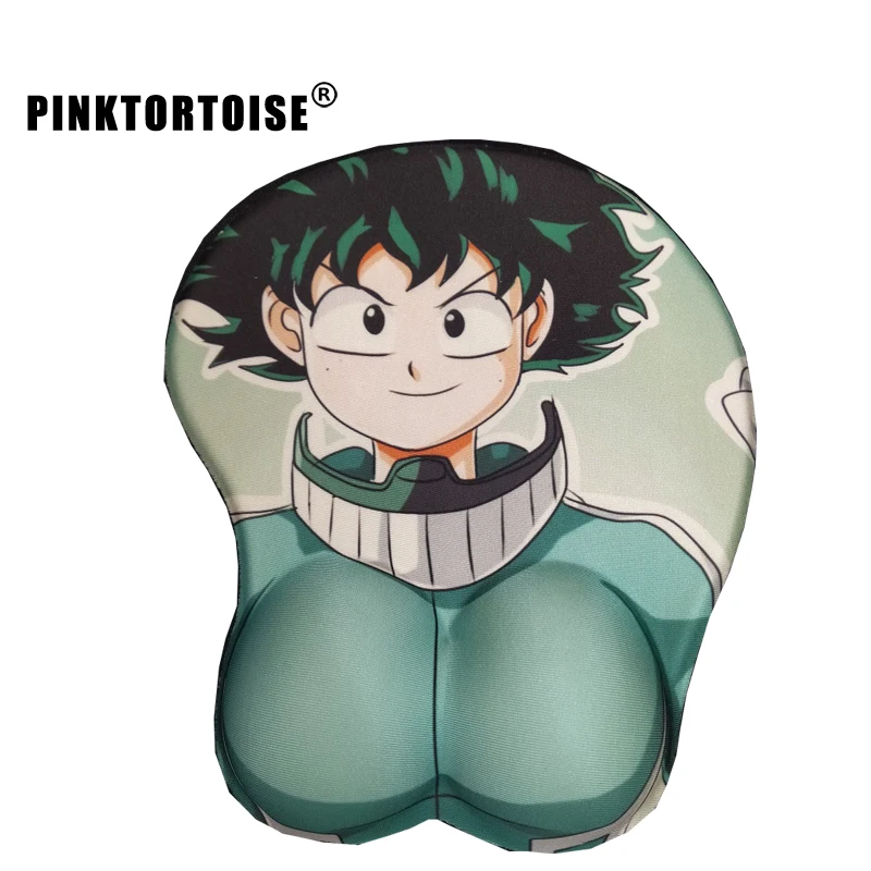 Коврик для мыши с 3d рисунком героев аниме моя геройская академия мягкий