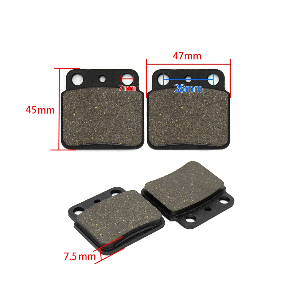 

Motorcycle Rear Brake Pads For LT250R LT 250 Quadsport LTZ400 LTZ 400 LTR 450 Quad Racer Ltd Edition LTR450 LT500R LT500