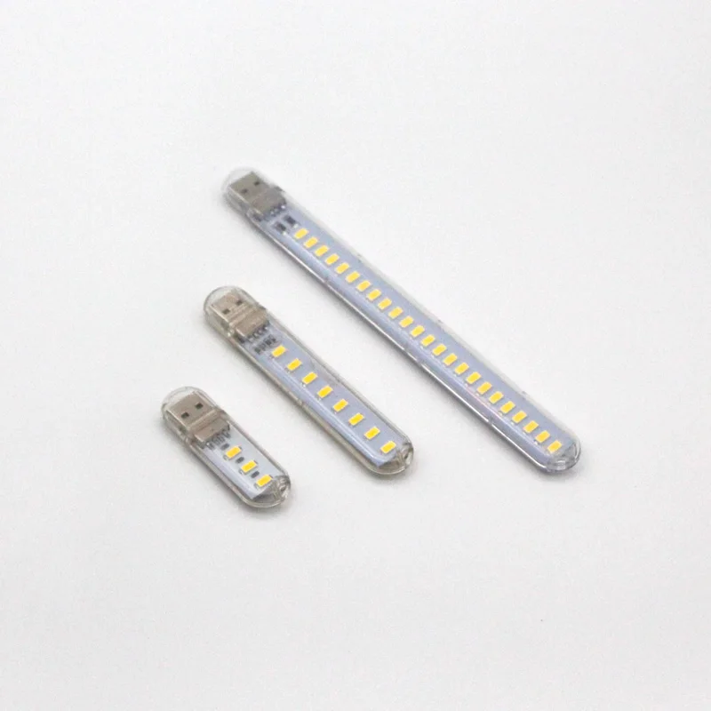 Мини USB мощный светодиодный светильник 5 в 3 S 8 24 чипа Кемпинг компьютер