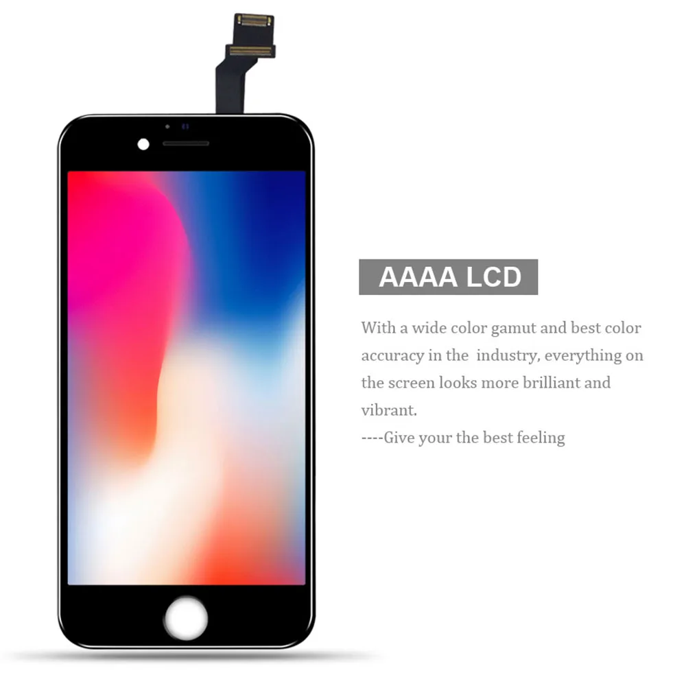 PINZHENG AAAA качественный сенсорный ЖК экран для iPhone 7 6 6s 8 Plus дисплей 5 5s 4s SE X
