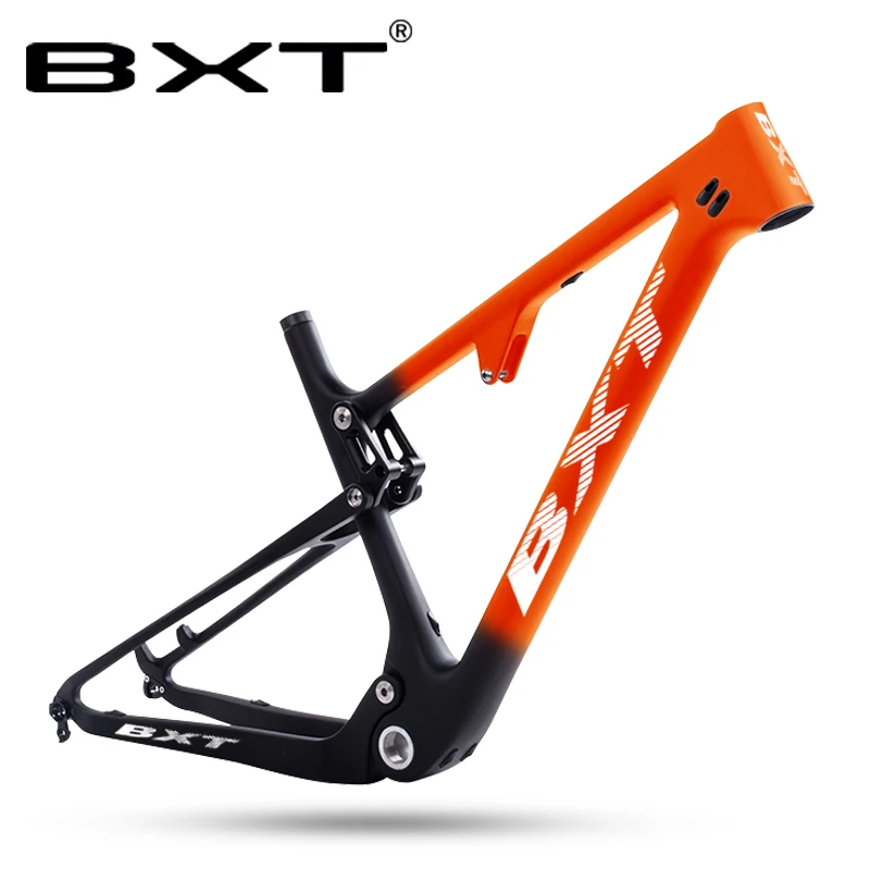 Новый карбоновый горный полный комплект велосипедной Подвески рамки 29in дисковая