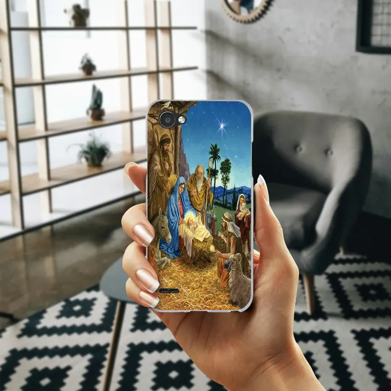 Soft TPU Phone Cases Cover for LG G2 G3 Mini G4 G5 G6 K4 K7 K8 K10 2017 V10 V20 V30 Nexus 5X Shell Christian Christmas Nativity | Мобильные