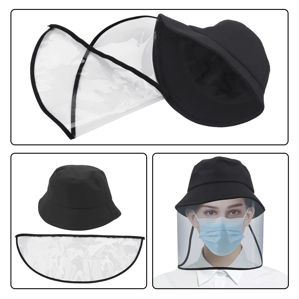 

YOSOLO Full Face Protection Mask Anti-Spray Bicycle Face Mask Washable Dust-proof UV Transparent Face Shield