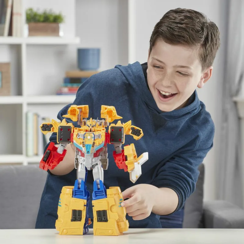 

NEW Hasbro Transformers Toys Cyberverse Spark Armor Ark Power Optimus Prime Action Figure 27.3cm PVC Action & Toy Figures