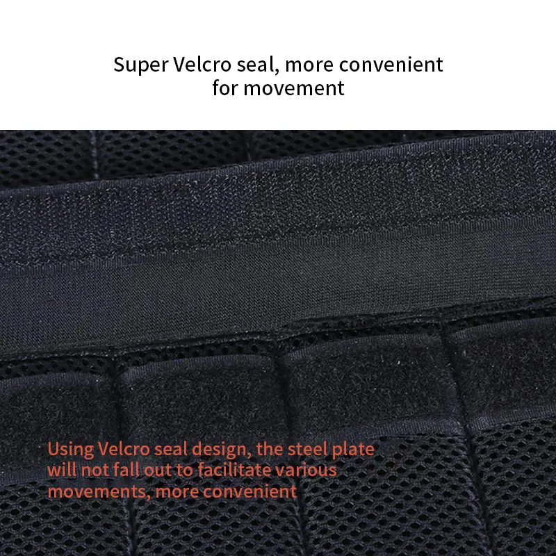 15KG Loading Weighted Vest Adjustable For Boxing Training Workout Fitness Equipment Waistcoat Sand Clothing Training Weight Vest