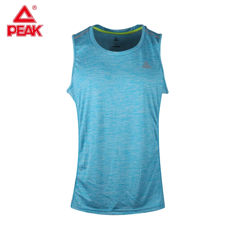 Пиковая майка для бега мужские спортивные майки без рукавов фитнеса летние