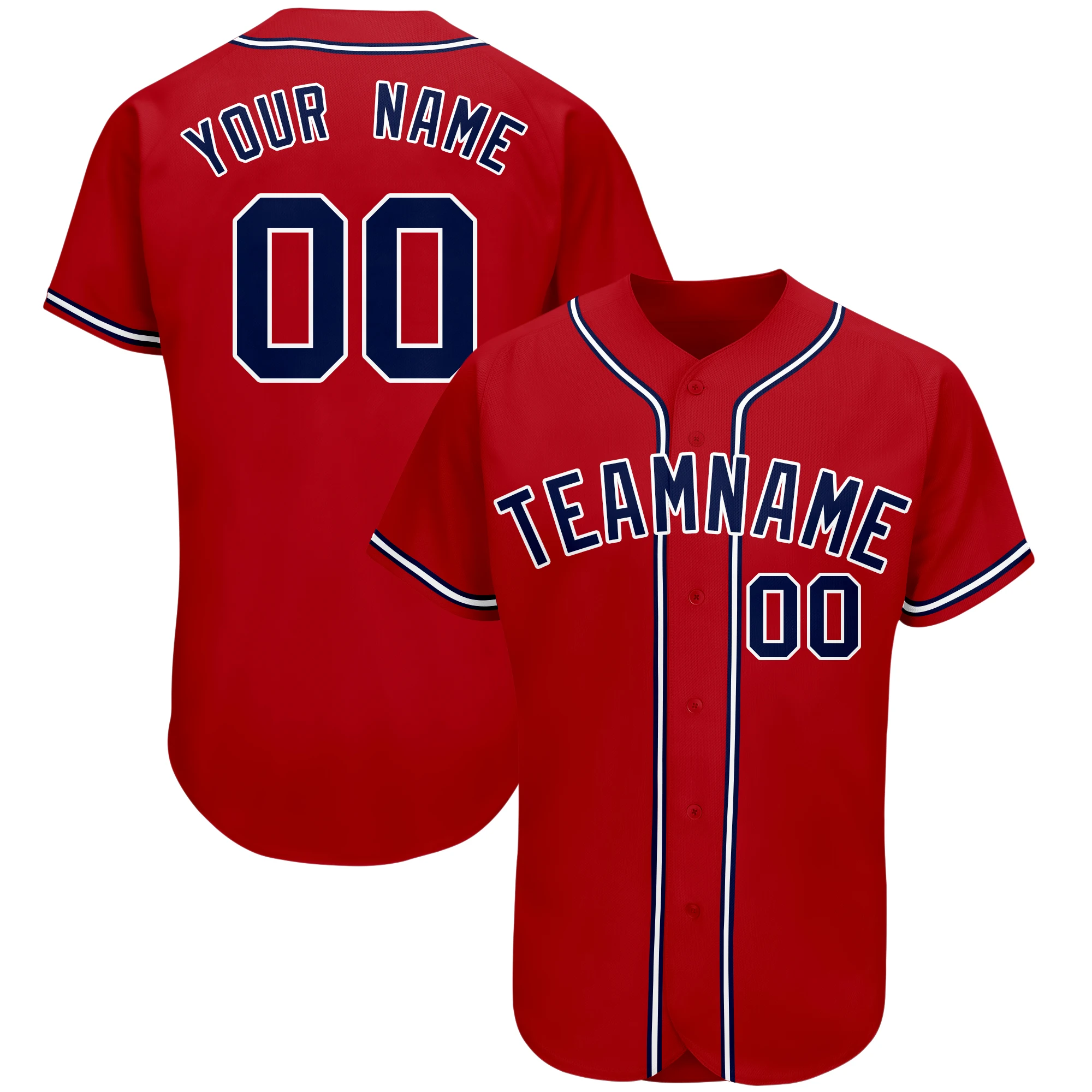 

Custom Novelty Button-Down Baseball Jerseys Personalized Printed Baseball Shirt for Men/Women/Boy