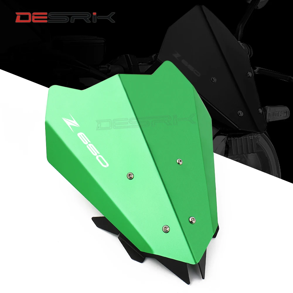 5 цветов для Kawasaki Z650 2017 2018 2019 мотоцикл воздушный поток лобовое стекло дефлектор