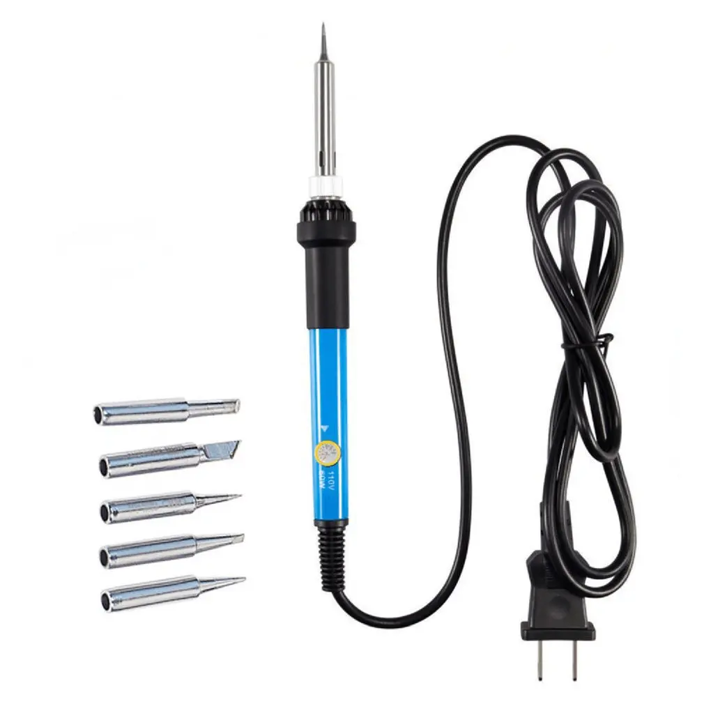 

60w In-line Constant Temperature Electric Soldering Iron Suit Convenient Welding Work Handheld Welding Tools