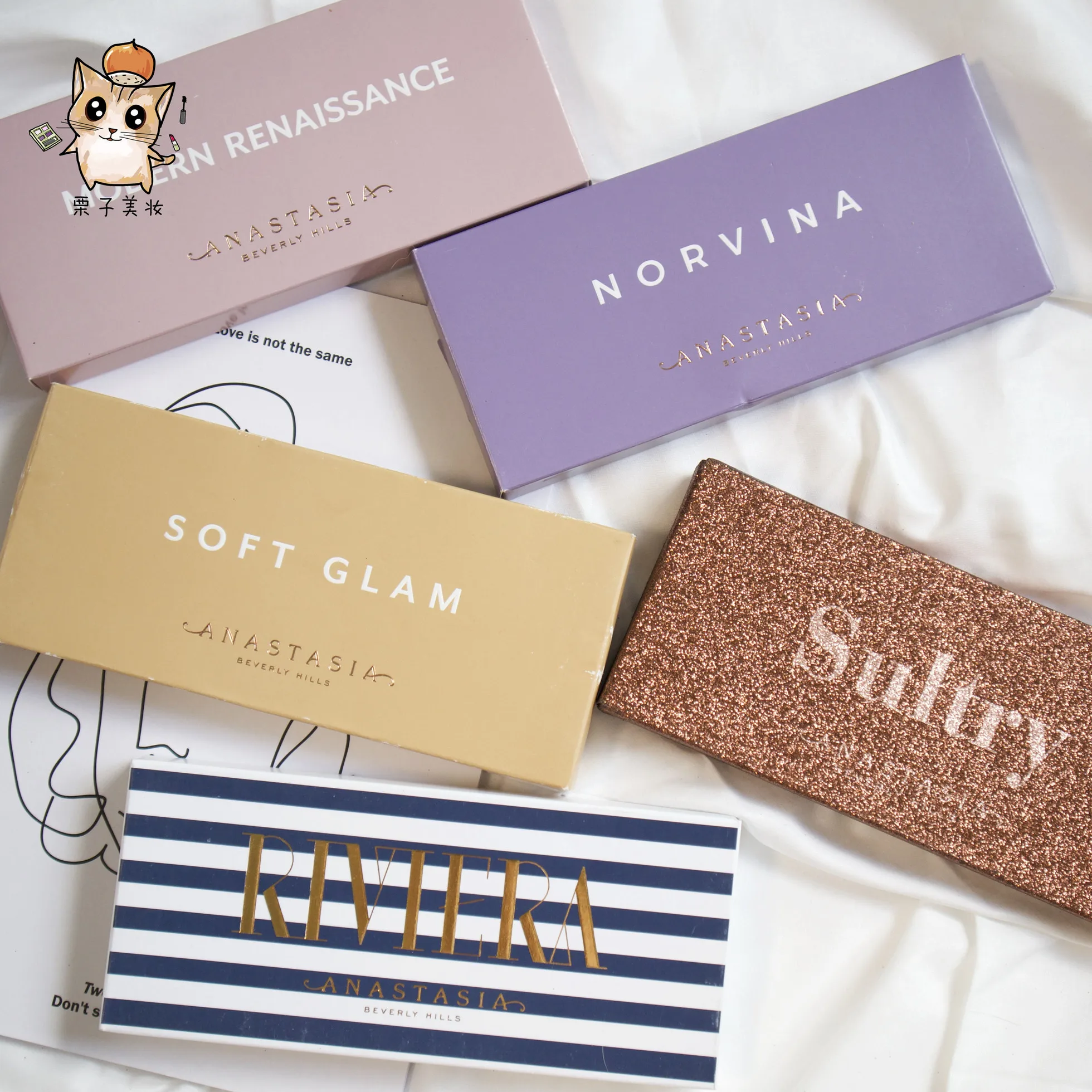 Тени для век Anastasia 14 цветов палитра мягких матовых теней glam/norvina полный Профессиональный набор макияжа