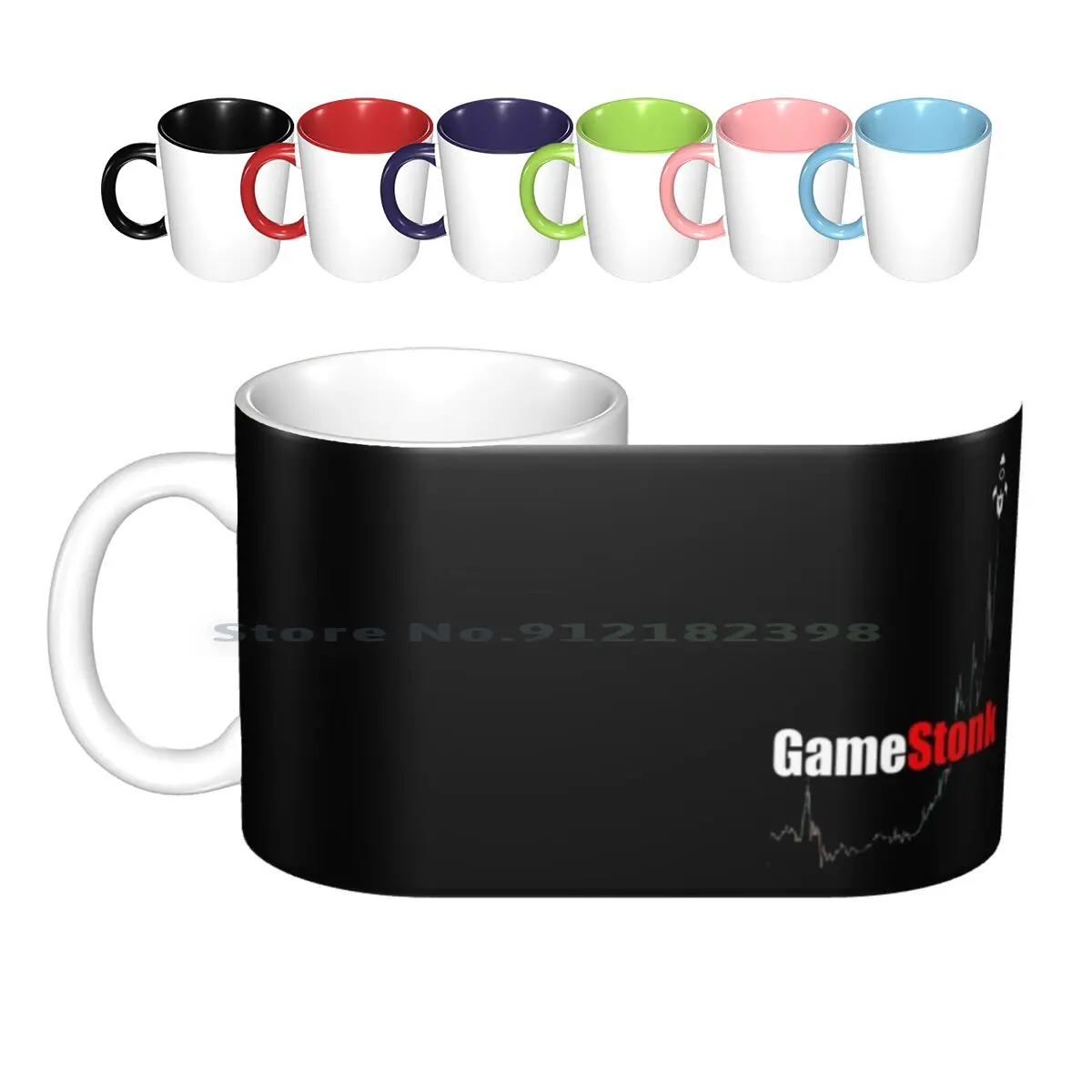 Gamestonk Epic схема Gamestop керамические кружки кофейные чашки кружка для молока и чая Gme