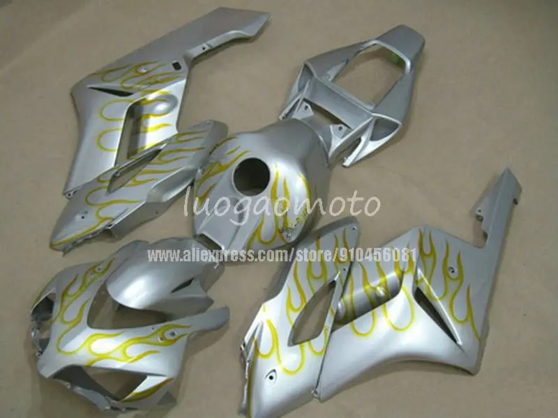 

Комплект обтекателей honda CBR1000 2004 2005 2006 2007 Серебряный Кузов мотоцикла инъекции cbr1000 04-07 cbr1000rr # A819H