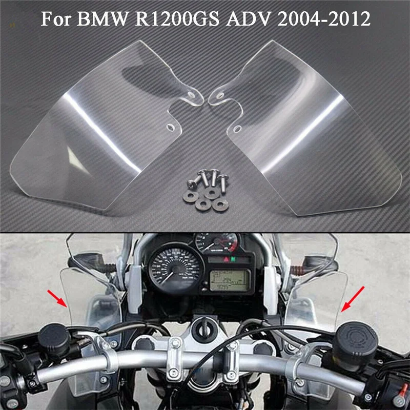 

Motorcycle Windshield WindScreen Plate Side Panels for BMW R1200GS ADV Adventure 2004 2005 2006 2007 2008 2009 2010 2011 2012