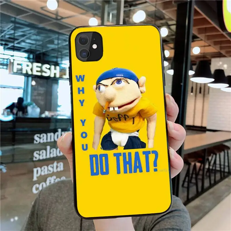 

HPCHCJHM jeffy the rapper Luxury Unique Phone Cover for iPhone 11 pro XS MAX 8 7 6 6S Plus X 5S SE 2020 XR case