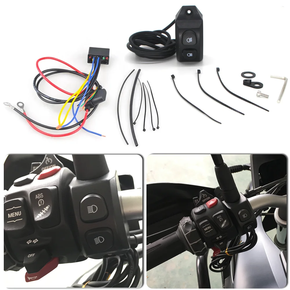 Для BMW R1200GS R1250GS Приключения F850GS F750GS ADV LC R1200 GS Ручка туман светодиодный светильник