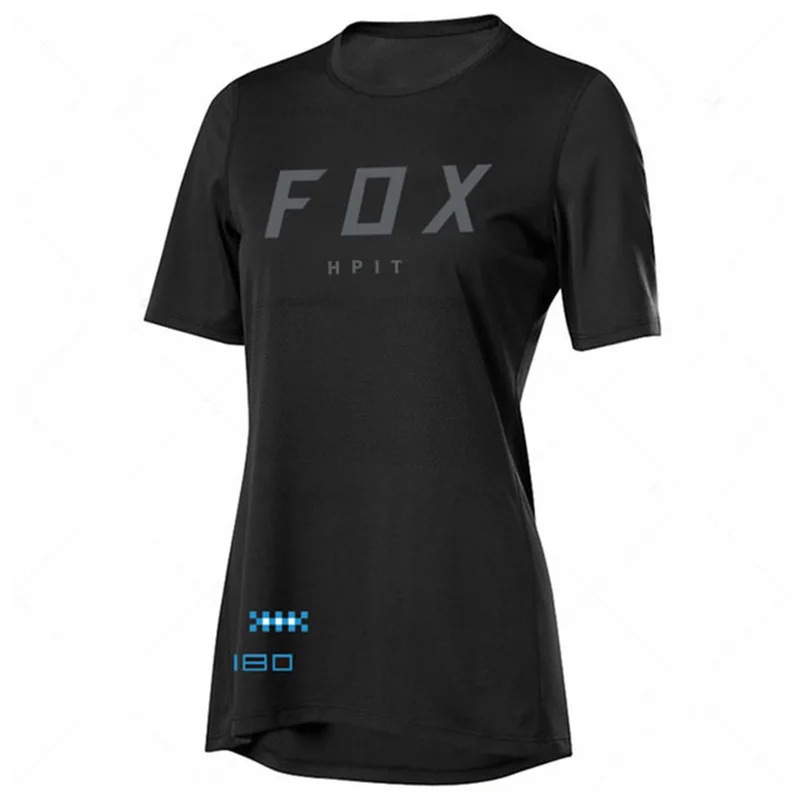 

2021 pink downhill jersey fox mtb motocross bike shirt women's long sleeve cycling shirt ladies racing clothes