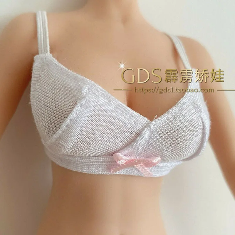 

1/6 Female Corset Bra White Outfit Underwear Clothes Accessories Fit 12" Action Figure Body