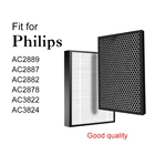 Сменные HEPA фильтры для FY2422 и FY2420, сменные угольные фильтры для Philips AC2889 AC2887 AC2882 AC3822, детали для очистителя воздуха