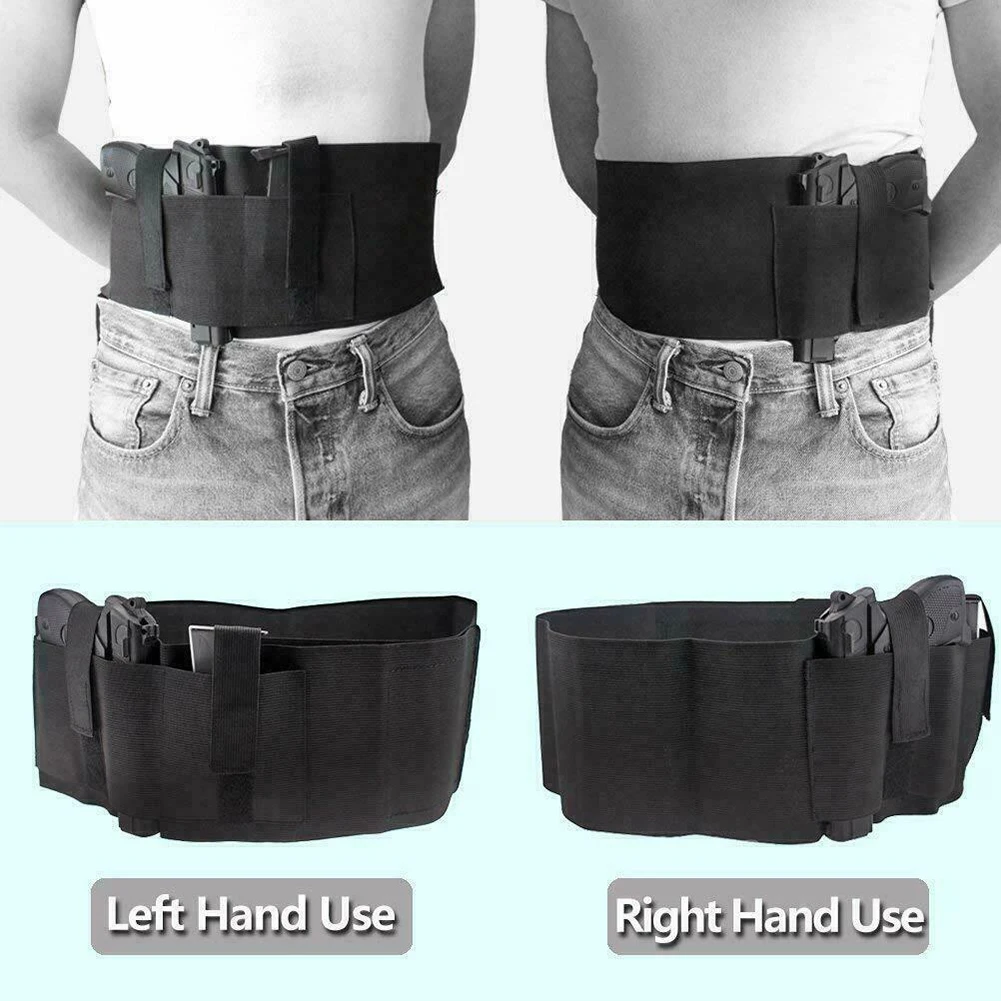 

Concealment Classic Sport Belt Stealth Belly Band Holster Concealed Carry Waist Under Shirt Coat Belt LL@17
