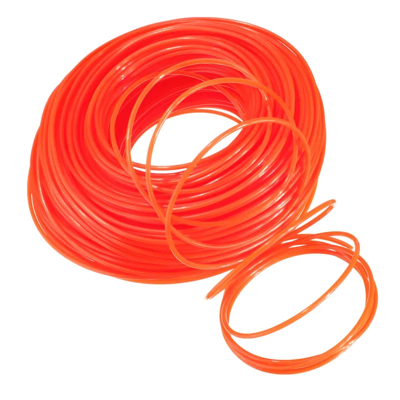 Новый 2 4 мм 1LB триммер Strimmer кусторез нейлоновая веревка шнур Круглый/квадратный