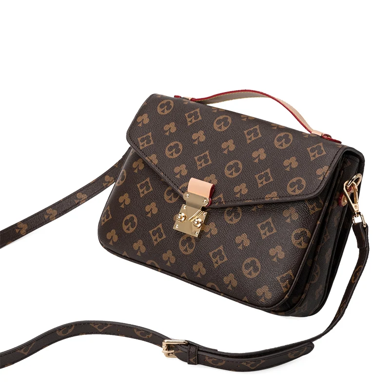 

Women's Designer Luxury Floral Print Messenger Handbag Female Package Fashion Females Crossbody Bag Shoulder Bags for Women