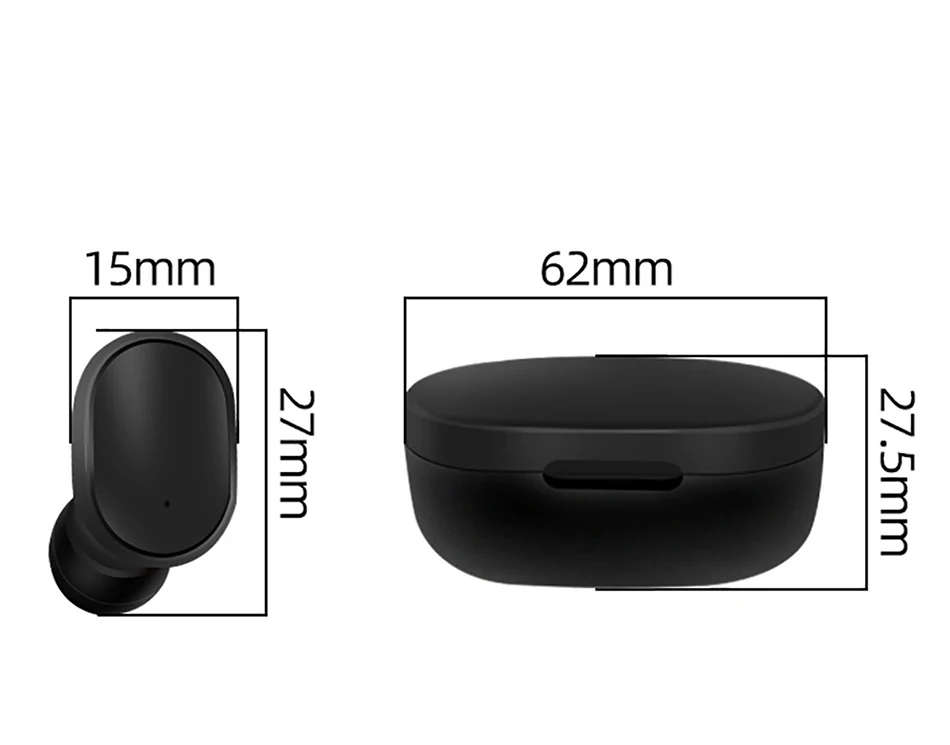 A6S 5,0 TWS Bluetooth гарнитуры для Xiaomi Airdots Беспроводные наушники с шумоподавлением Микрофон для Redmi iPhone huawei samsung