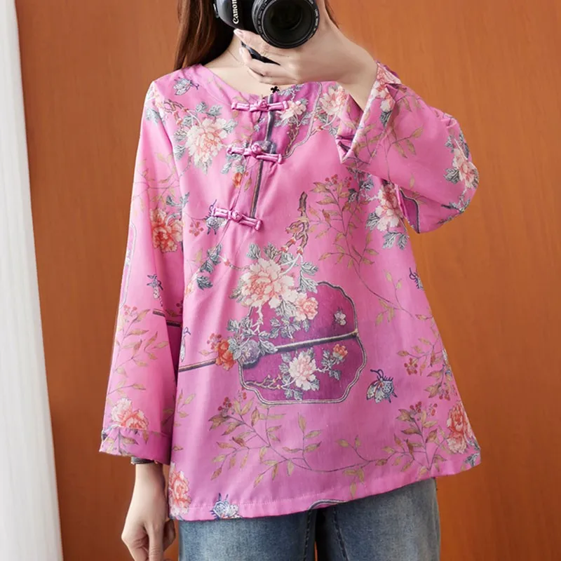 Женские хлопковые льняные повседневные футболки новинка весны 2021 винтажные