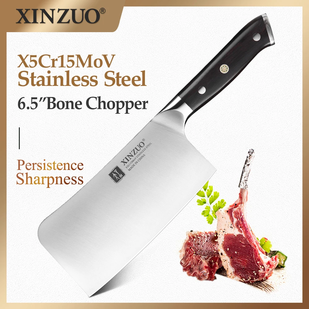 Нож для мяса XINZUO 6 5 дюйма кухонный нож из высокоуглеродистой нержавеющей стали