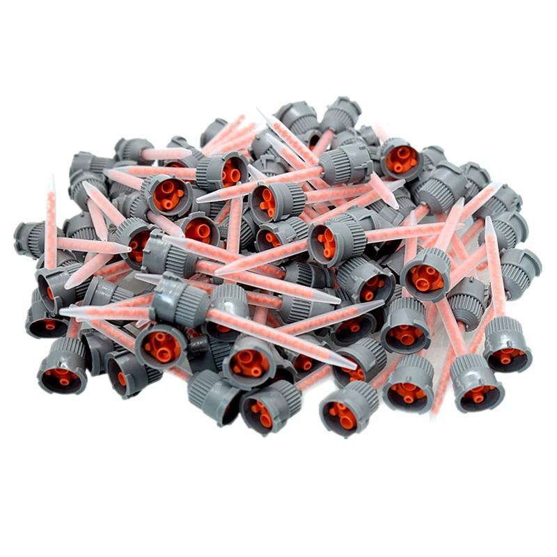 Статический миксер AB насадка на шприц для смешивания клея набор клеевого