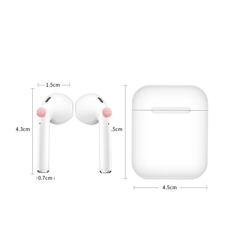 Новое обновление i17 TWS Bluetooth наушники 5 0 вкладыши мини беспроводные гарнитуры бас