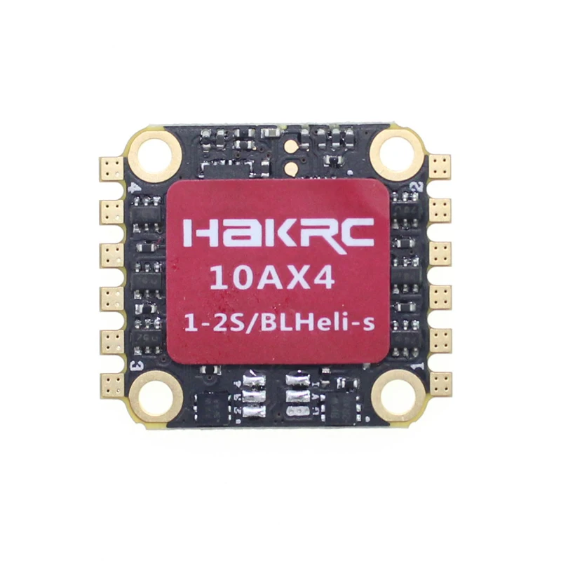 HAKRC 2S 10A 4 в 1 1-2S BLHeli_S/Dshot 600 ESC электронный контроллер скорости 16*16 мм для 90 RC