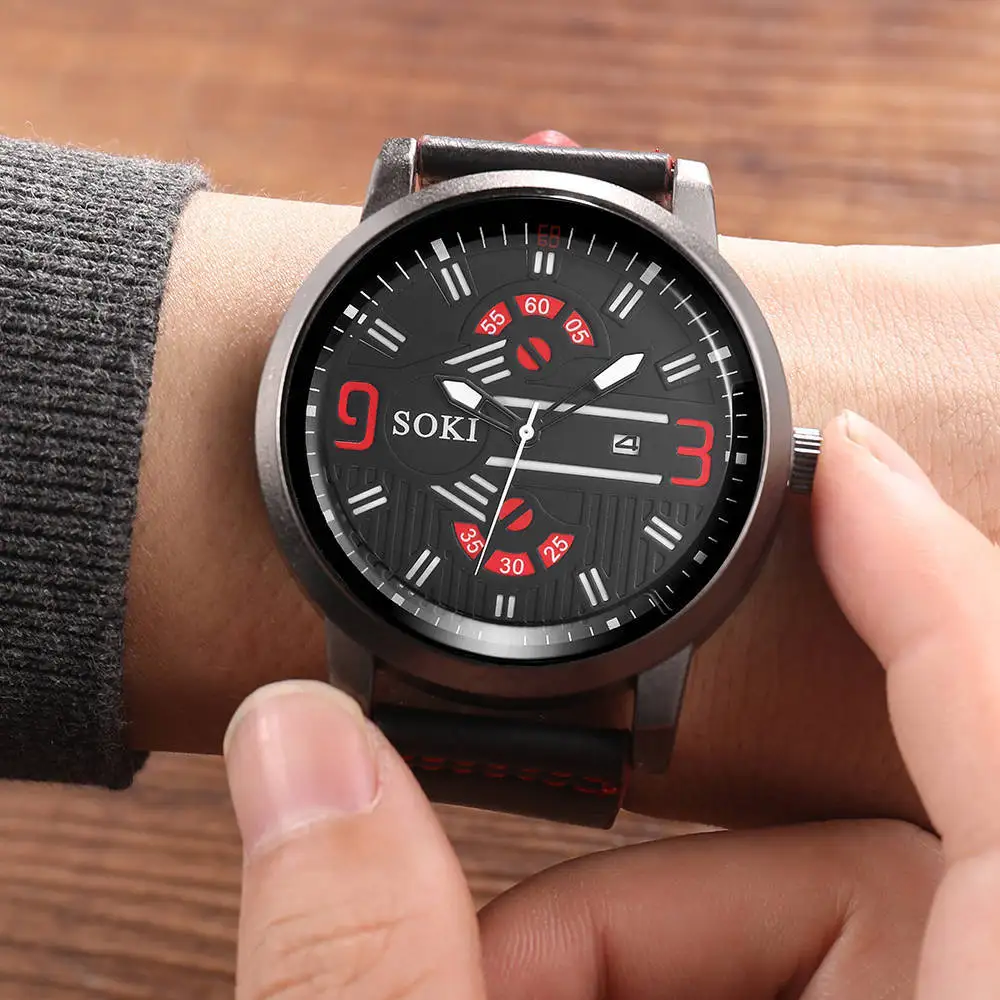 Роскошные наручные часы для мужчин 2020 кварцевые спортивные мужские студенческие