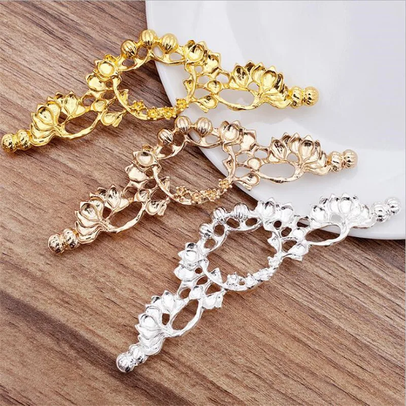 

SIXTY TOWFISH 2 Pieces Jewelry Accessories Alloy Charms Bracelet Necklace Material 30*103 mm Hair Accessories Handmade Material
