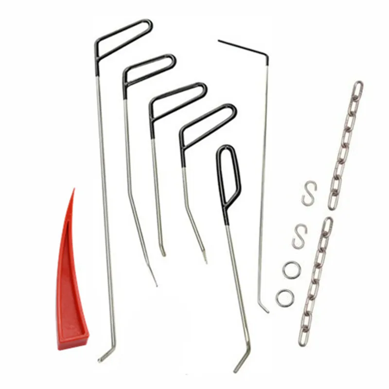 Стержни для удаления вмятин Инструменты Набор ремонта 6 шт. стержневой крючок C