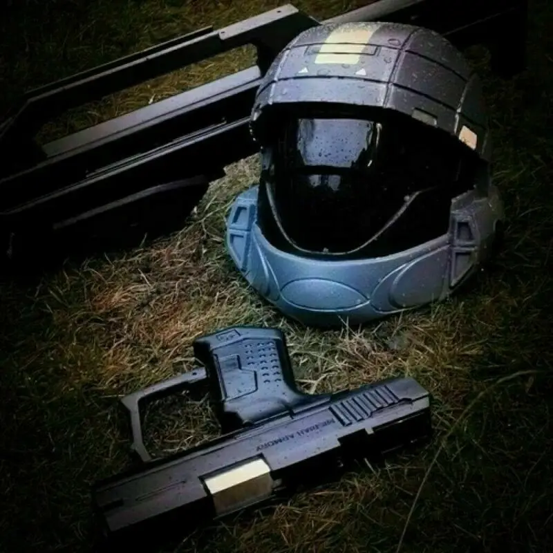 X COSTUME Halo3: ODST костюм с маской игра шлем смолы 1:1 весы Хэллоуин реквизит для