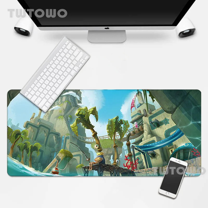 

Mouse Pad Gamer HD Mouse Mat keyboard pad Beautiful Anime Dofus Landscape Gamer Natural Rubber Soft Laptop Desktop Mouse Pad